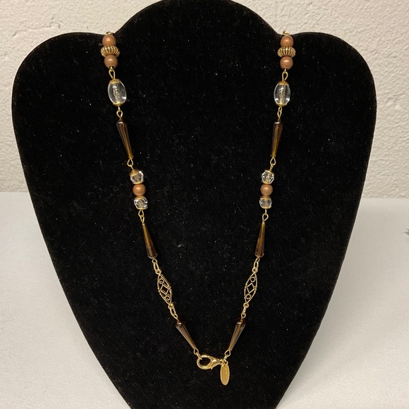 VTG Express Beaded Statement Necklace BoHo - Picture 2 of 12